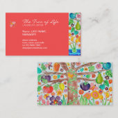 Visitekaartje van levensloop (Voorkant / Achterkant)