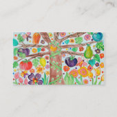 Visitekaartje van levensloop (Achterkant)