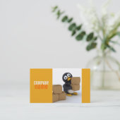 Visitekaartje van levering (Staand voorkant)