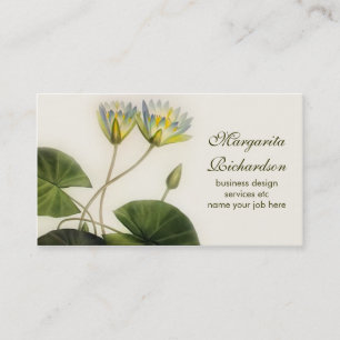 visitekaartje van limoenbloemen