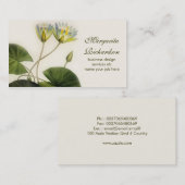 visitekaartje van limoenbloemen (Voorkant / Achterkant)