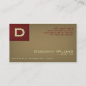 Visitekaartje van lintremmen (Achterkant)