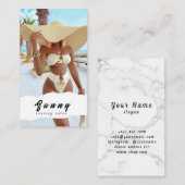 Visitekaartje van looisalon (Voorkant / Achterkant)