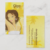 Visitekaartje van looisalon (Voorkant / Achterkant)