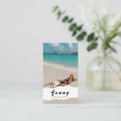 Visitekaartje van looisalon (Staand voorkant)