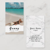 Visitekaartje van looisalon (Voorkant / Achterkant)