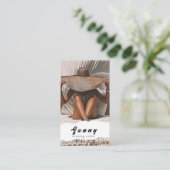 Visitekaartje van looisalon (Staand voorkant)