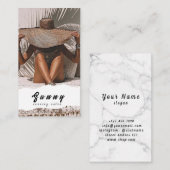 Visitekaartje van looisalon (Voorkant / Achterkant)