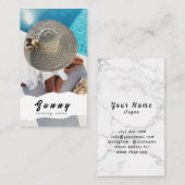 Visitekaartje van looisalon (Voorkant / Achterkant)