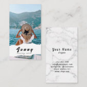 Visitekaartje van looisalon (Voorkant / Achterkant)