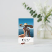 Visitekaartje van looisalon (Staand voorkant)