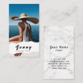 Visitekaartje van looisalon (Voorkant / Achterkant)