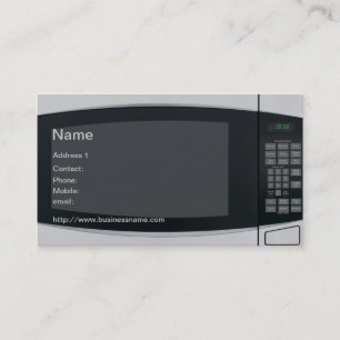 Visitekaartje van magnetronovens