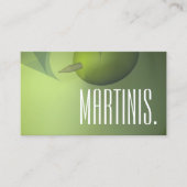 visitekaartje van martini bar (Voorkant)