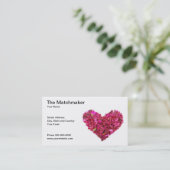 Visitekaartje van matchmaker (Staand voorkant)