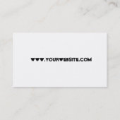 Visitekaartje van militaire boxershonden (Achterkant)