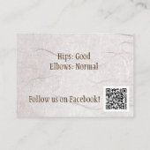 Visitekaartje van Murphys (Achterkant)