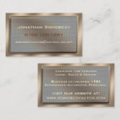 Visitekaartje van netpaneel (Voorkant / Achterkant)