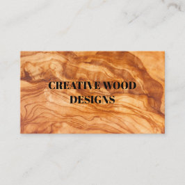 VISITEKAARTJE VAN OLIJFHOUT