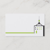 visitekaartje van onroerend goed (Achterkant)