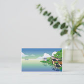 visitekaartje van onroerend goed (Staand voorkant)