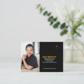 VISITEKAARTJE VAN ONROEREND GOED (Staand voorkant)