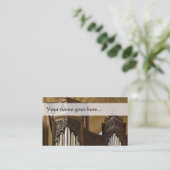 Visitekaartje van orgaantorens (Staand voorkant)