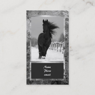 Visitekaartje van paarden