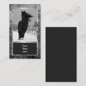 Visitekaartje van paarden (Voorkant / Achterkant)