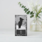 Visitekaartje van paarden (Staand voorkant)