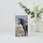 Visitekaartje van paarden (Staand voorkant)