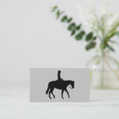 Visitekaartje van paarden (Staand voorkant)