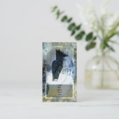 Visitekaartje van paarden (Staand voorkant)