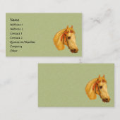  Visitekaartje van paardenpestkop (Voorkant / Achterkant)