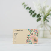 Visitekaartje van Paisley (Staand voorkant)