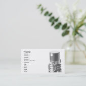 Visitekaartje van parfum (Staand voorkant)