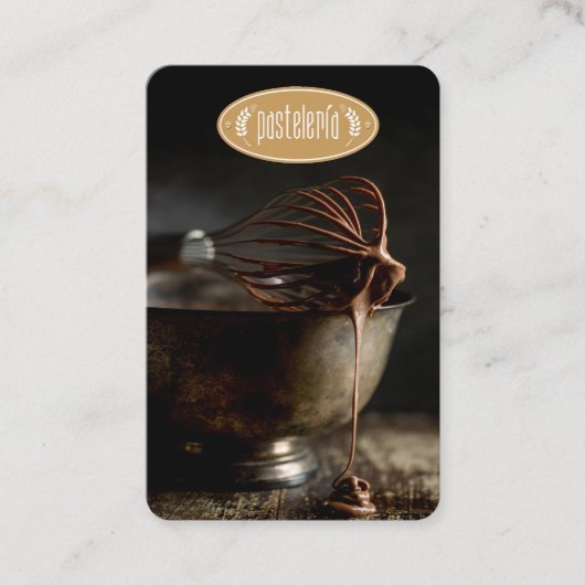 Visitekaartje van Pasteleria/Bakery (Voorkant)