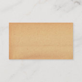  Visitekaartje van pedicabine (Achterkant)