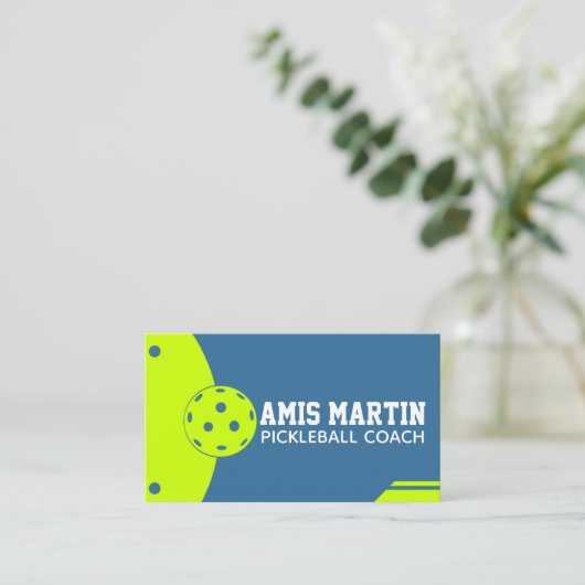 Visitekaartje van Pickelball Coach (Staand voorkant)