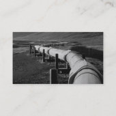 Visitekaartje van pijplassen (Achterkant)