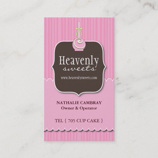 Visitekaartje van Poppen van vloerbedekking en van (Voorkant)