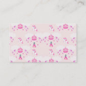 Visitekaartje van prinses en kasteel (Voorkant)