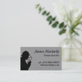 Visitekaartje van privé rechercheur/onderzoeker (Staand voorkant)