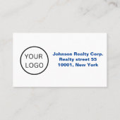 Visitekaartje van Real Estate Agent - We kopen hui (Achterkant)