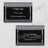 Visitekaartje van Reginald (Voorkant / Achterkant)