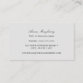 Visitekaartje van rondvliegende Hummingbird (Achterkant)