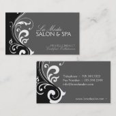 Visitekaartje van Salon en Spa (Voorkant / Achterkant)