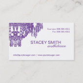 Visitekaartje van Salon en Spa (Achterkant)