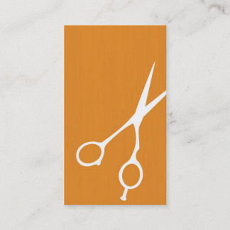 Visitekaartje van sars Barber/Cosmetoloog (Oranje)