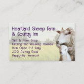 Visitekaartje van schapenlamsveehouders (Voorkant)